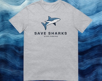 Save Sharks Stop Finning T-Shirt