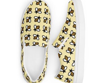 Bee Women’s slip-on canvas shoes
