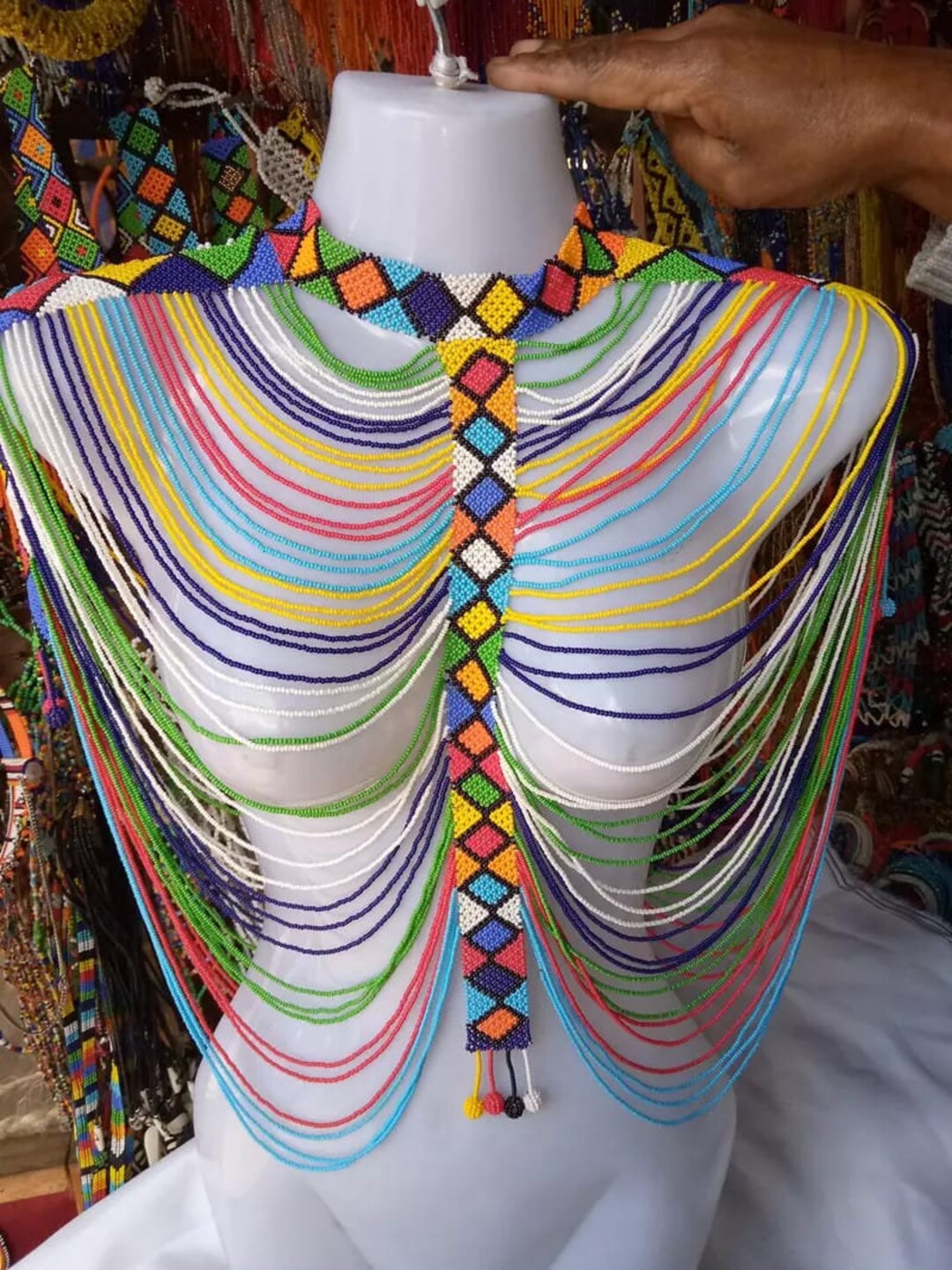 African Wedding Necklace Maasai Wedding Necklace Gift for Her Etsy