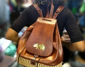 Leather backpack Qaulity leather backpack Unisex backpack