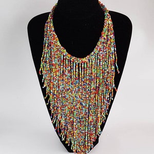 Beaded necklace African necklace Maasai necklace Stylish necklace pendant necklace