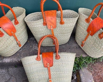 Tote bag Iringa Tote bag African basket shopping basket Market basket Beach basket