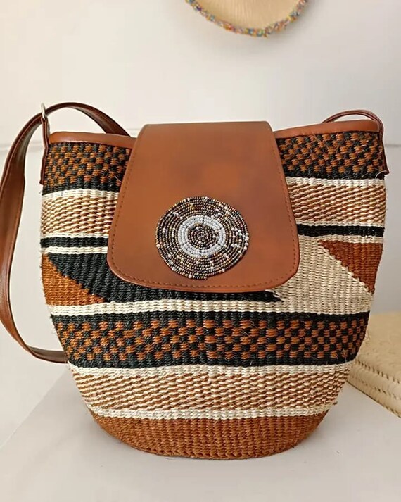 Shoulder Bag Sisal Woven Shoulder Bag Ladies Shoulder Bag Masai Kiondo Bag Laptop Bag Office Bag Ladies Shoulder Bag Women Bags Hand Woven Etsy