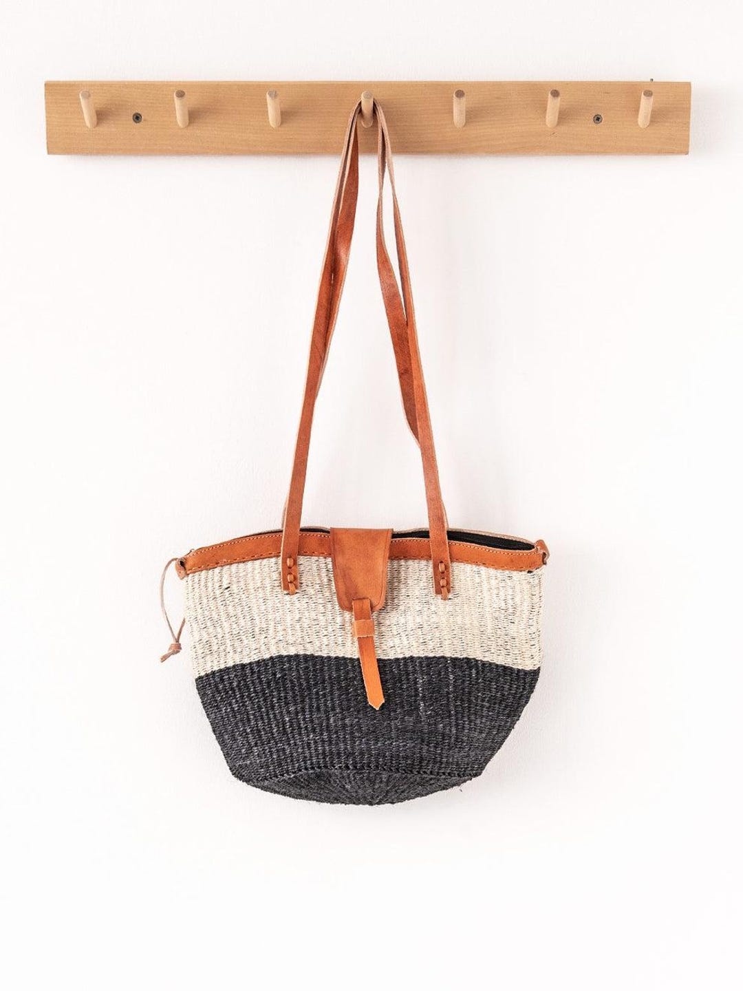 トートバッグ [Graymansion] Sisal Bag Medium from Kenya Kenya Sisal Bag - Etsy