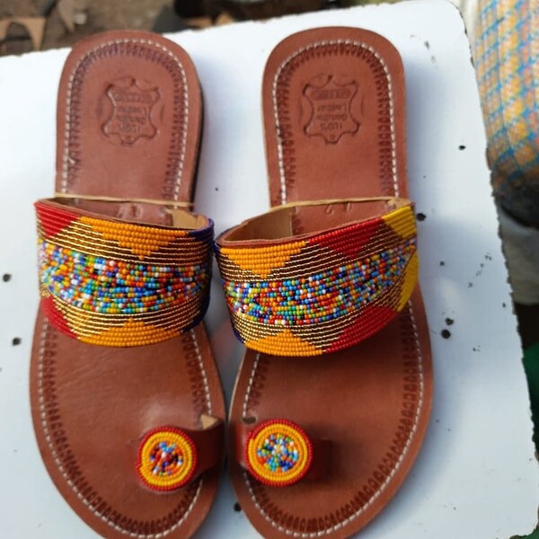 maasai slippers