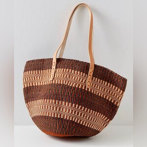 Sisal gewebte Tragetasche mit Reißverschluss Gewebte Sisal Stroh Tasche Sisal Korb Tasche Strandtasche Bürotasche Afrikanische handgewebte Tasche einzigartiges Geschenk für sie