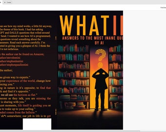 What if - 50 Inane Questions Answered by AI.