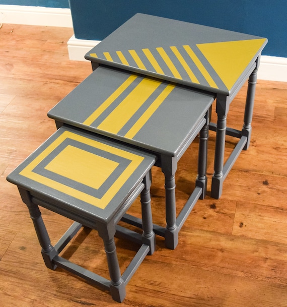 Geometric nest cheap of tables