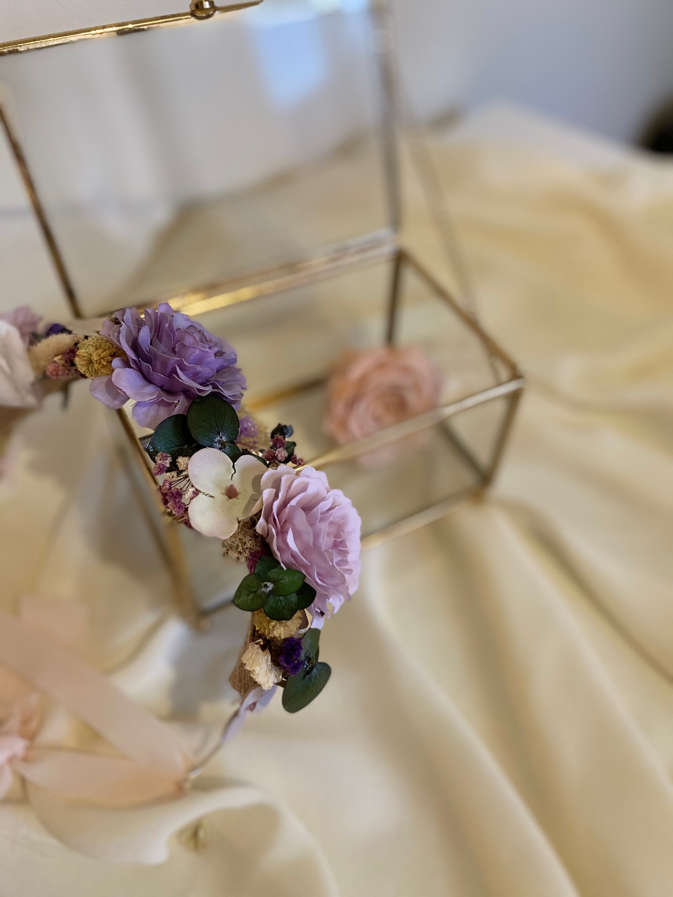 etsy flower crown wedding