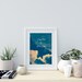 Printable Cloud Wall Art, Printable Art, Blue Cloud Print, New Home ...