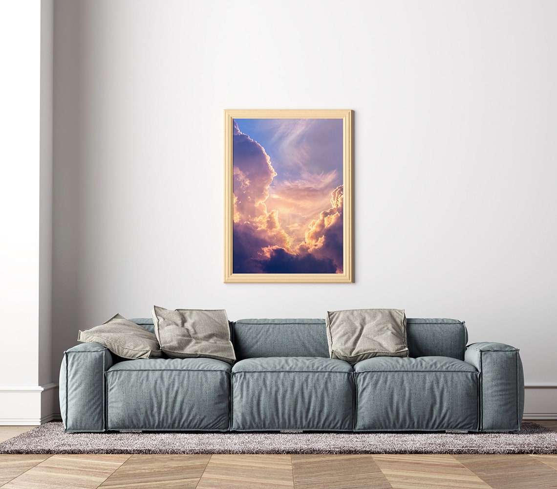 Printable Cloud Wall Art Printable Art New Home Gifts - Etsy