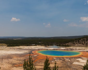 Grand Prismatic Spring Print