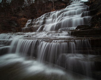 Hector Falls in Winter