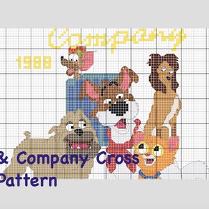 Oliver Cross stitch pattern download