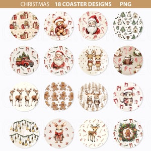 Christmas Car Coaster, Teddy Bear Car Coaster png, Christmas Keychain png, Car Coaster Sublimation, Christmas Coaster, Christmas Sublimation