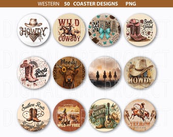 Western Car Coaster, Cowboy Car Coaster png, Howdy Keychain png, Car Coaster Sublimation, Western Sublimation, Wild And Free, Country Png