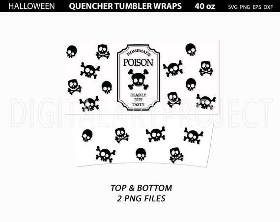 7-Piece Halloween Accessories Kit For Stanley Cup - Straw Covers, Name Plates & Stickers, Ghost Pumpkin Design - View #2
