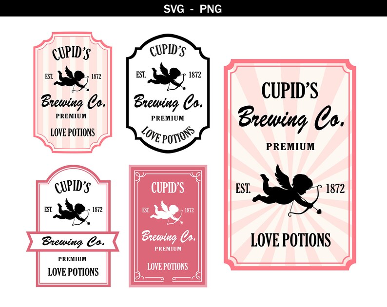 Cupid's Brewing Co SVG Cupid's Brewing Company - Etsy