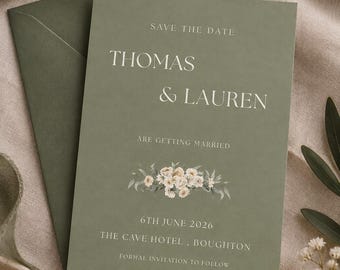 Sage garden Save the Date