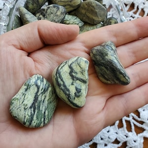 Serpentine- Tumbled, Crystal, Gemstone