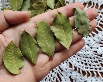 Bay Leaves Whole- Herb- Spells- Manifest- Banish- Protection