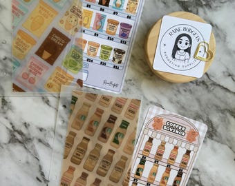 Vending Machine Savings Challenge | A6 Cash Budget Binder Envelope | kawaii challenges
