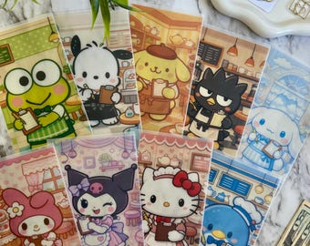 savingグッズ まとめ売り Sanrio Menu Series | Saving Challenges Bundle or Just Tracker | A6