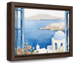 Gallery Canvas Wrap - The Aegean I