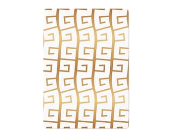 Playing Cards - Gold Colored Greek Key