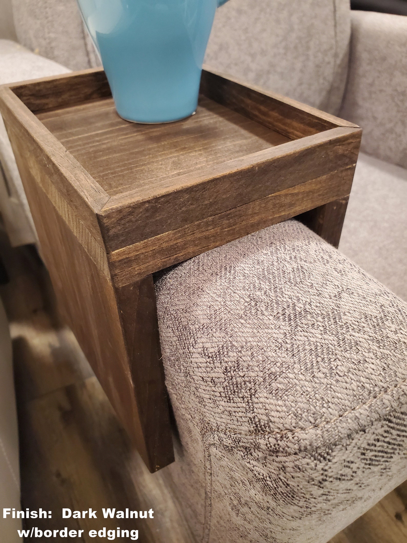 Sofa Tray Table Arm Rest Table Couch Arm Tray Sofa Table Etsy