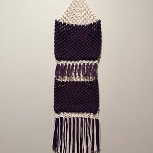Macrame mail holder 2 deckers