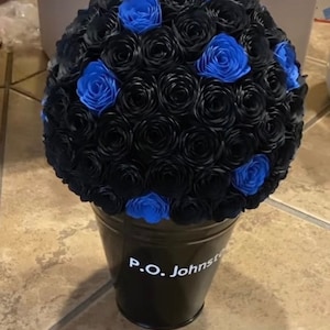 Police Gifts for Men, Peach Baby Roses