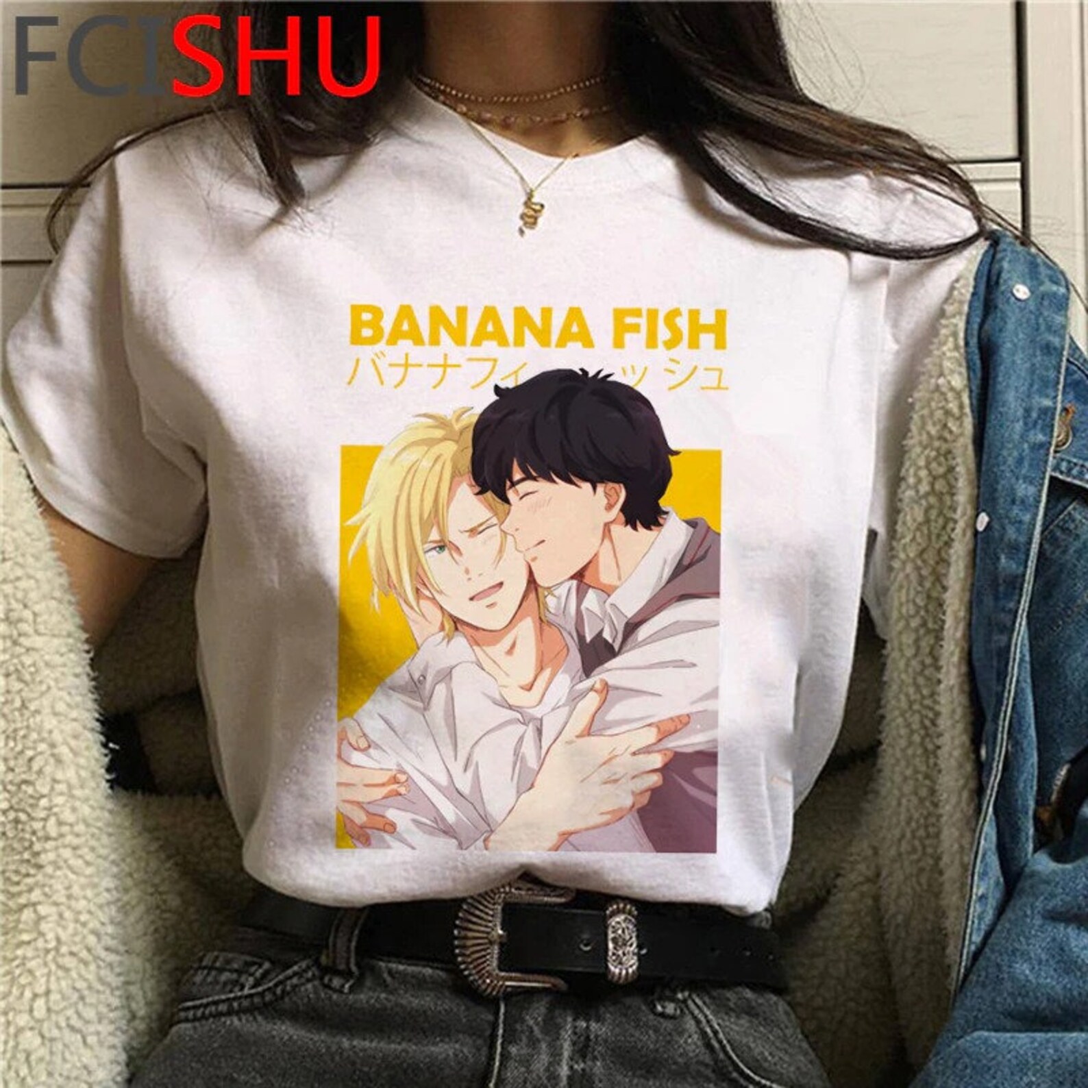 Banana Fish Anime TShirt Unisex Etsy