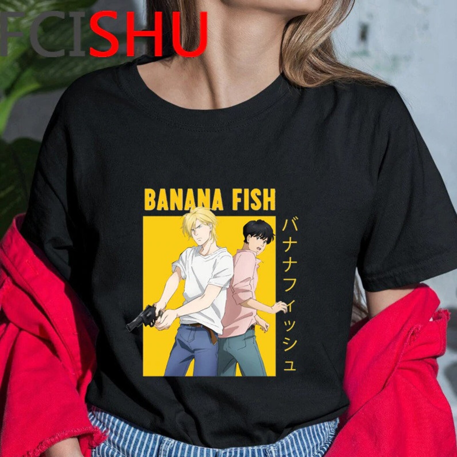 Banana Fish Anime TShirt Unisex Etsy