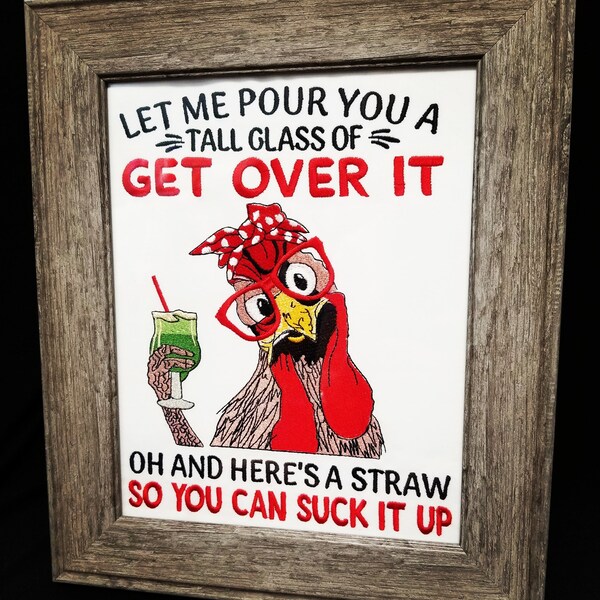 Let Me Pour You a Tall Glass of Get Over It Svg - Etsy