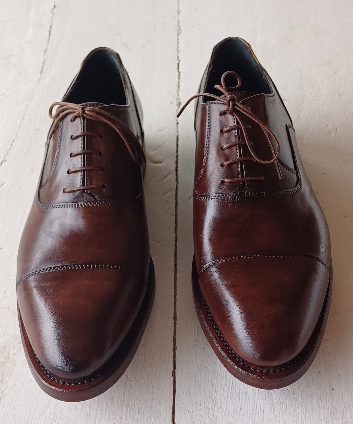 Hand Made Oxford Shoes. Made in Italy. - Etsy