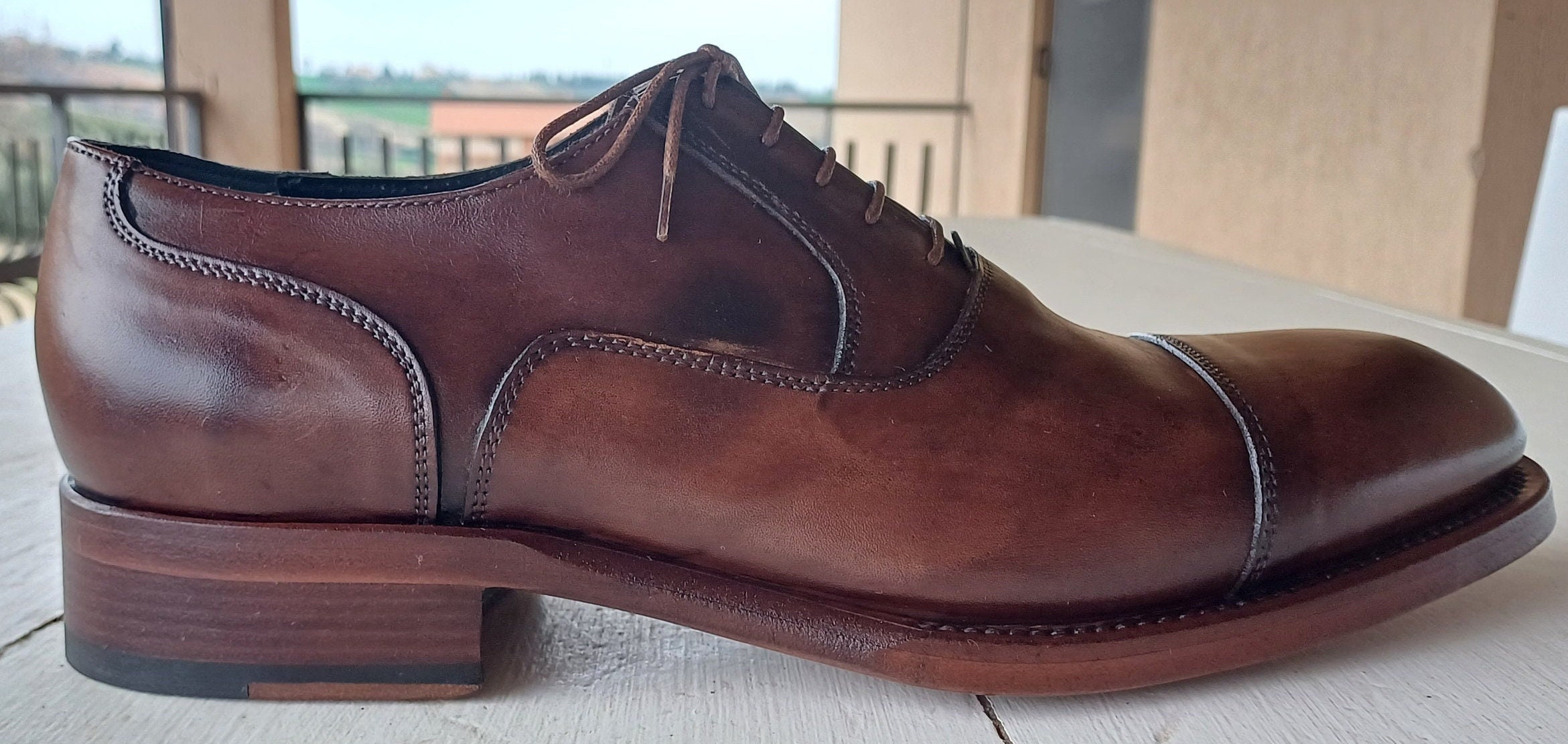 Hand Made Oxford Shoes. Made in Italy. - Etsy