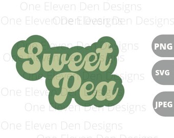 Download Sweet Pea Svg Etsy