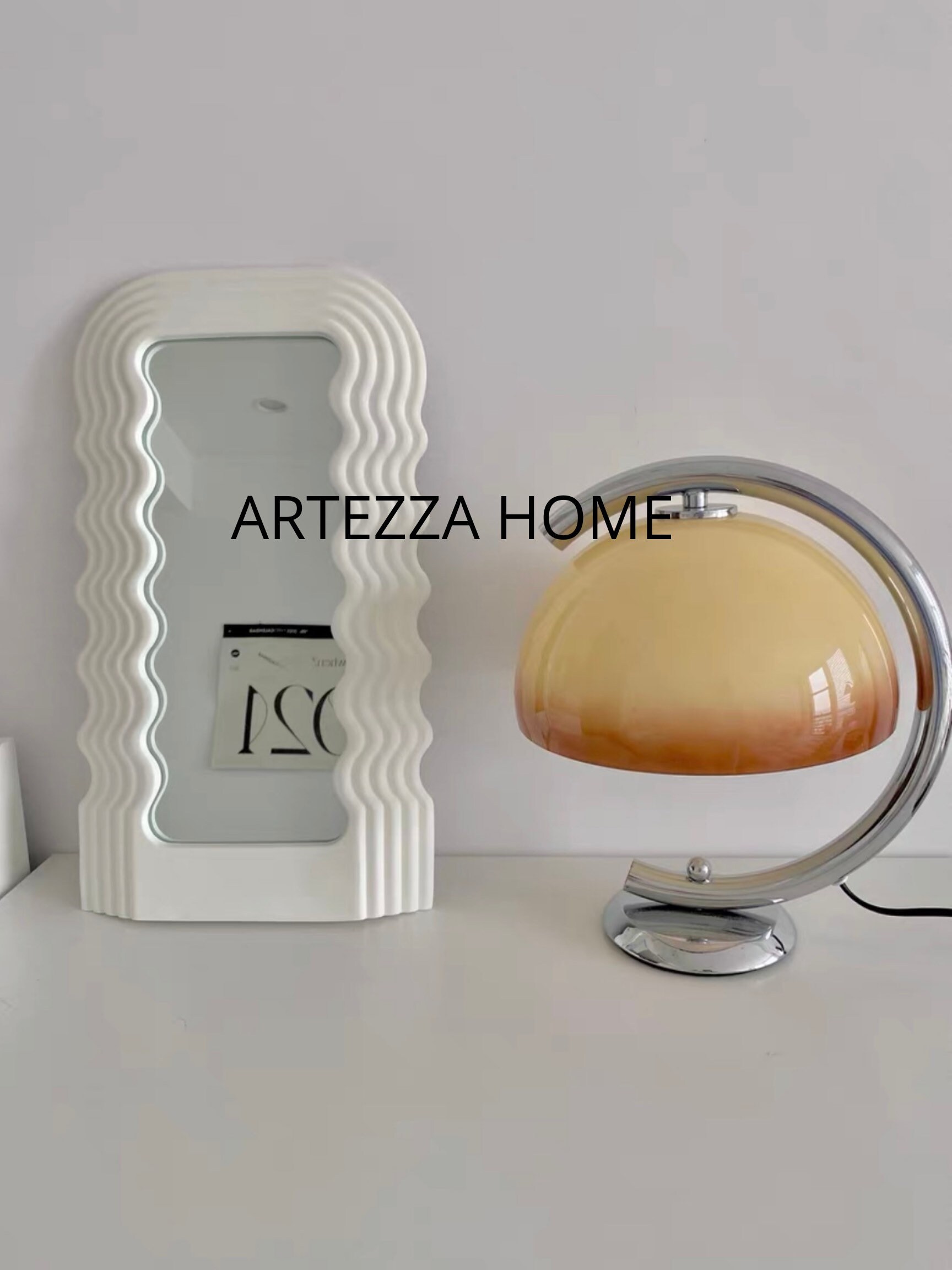 | Miroir Ondulé Cadeau d'anniversaire Fille | 16E Cadeau de 21E Anniversaire Pour Son Ami Daugther D