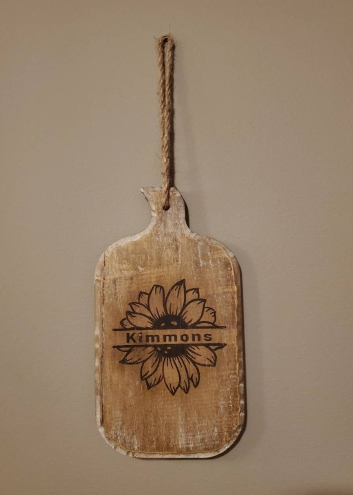 Personalize Cutting Board/ Wall Hanger Etsy UK