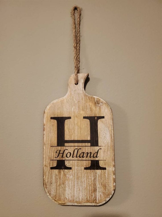 Personalize Cutting Board/ Wall Hanger Etsy