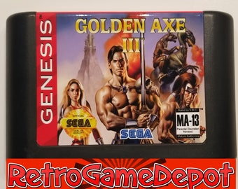 Golden Axe III - Sega Genesis - Tested - Fast Shipping