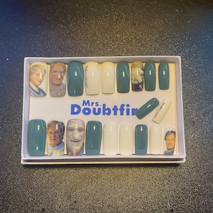 ネイルジェル20本セット…MRS DOUBTFIRE あらゆる形/長さ