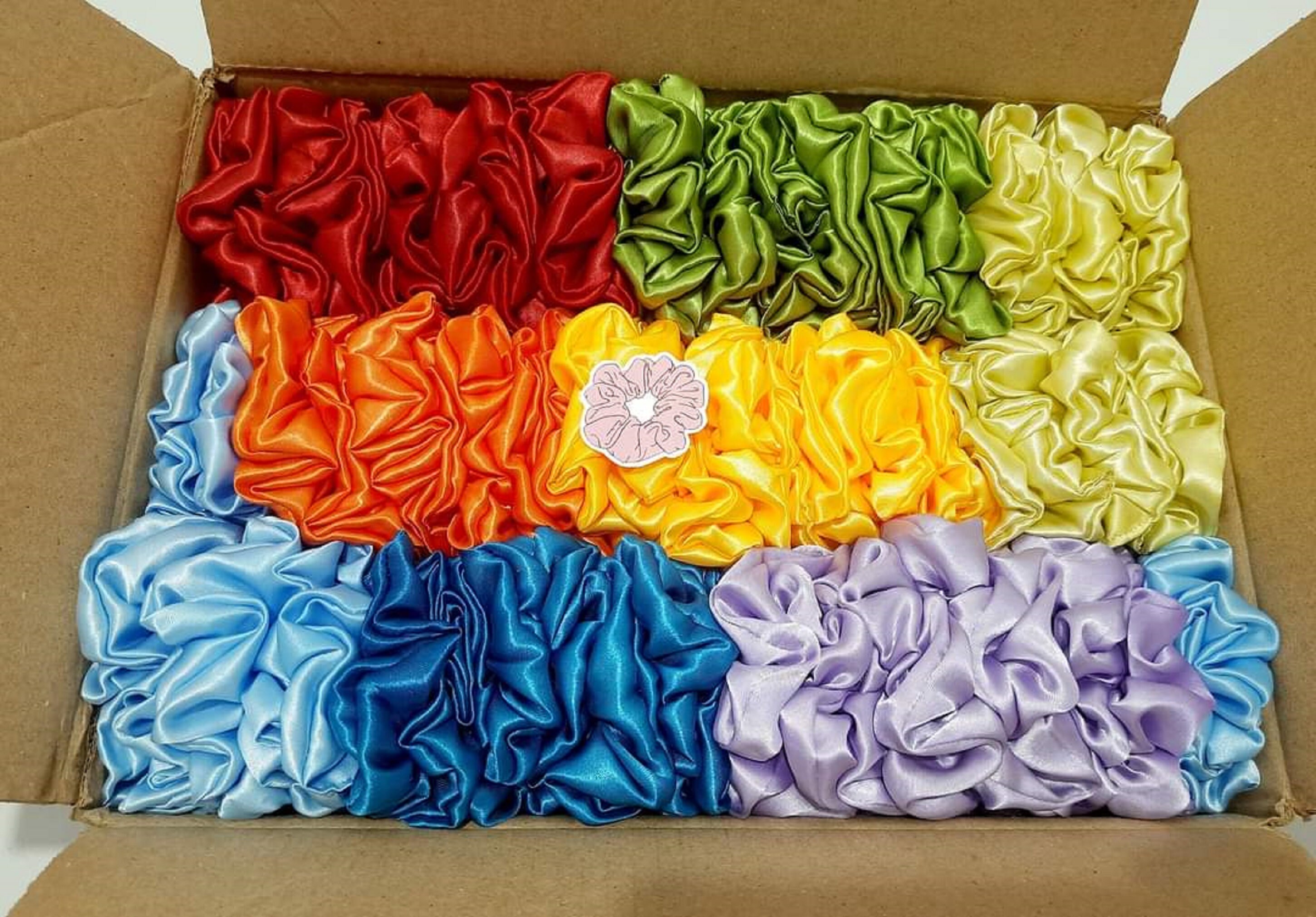 Wholesale custom scrunchies sale