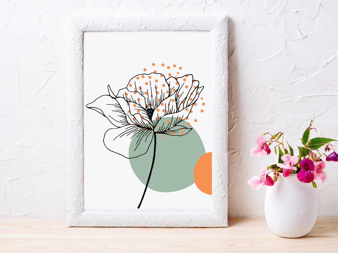 Abstract Printable Wall Art/ Instant Download/ High