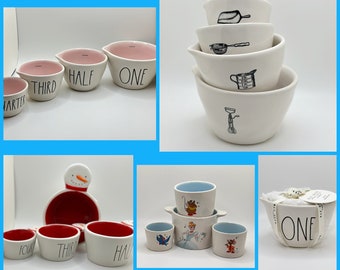 Ceramic Measuring Cups, Rae Dunn Measuring Cups