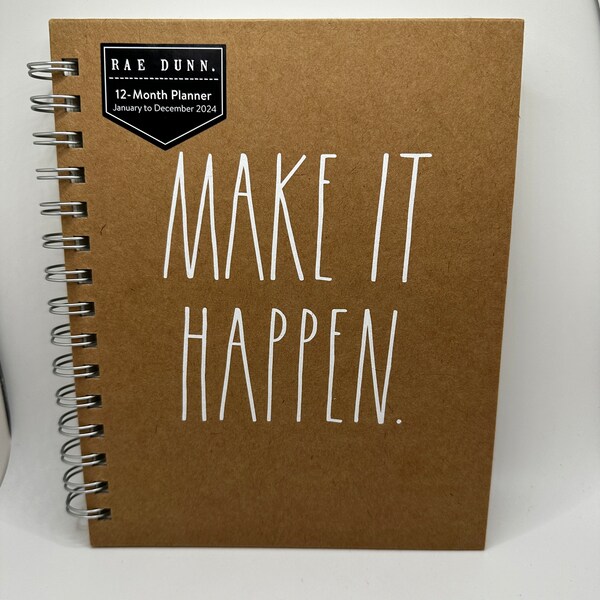Rae Dunn 2024 Monthly Planner Etsy