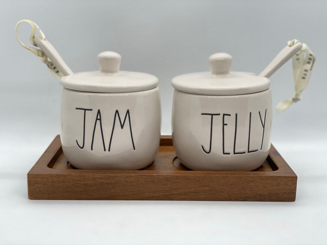 Rae Dunn Jam & Jelly Serving Jars Etsy