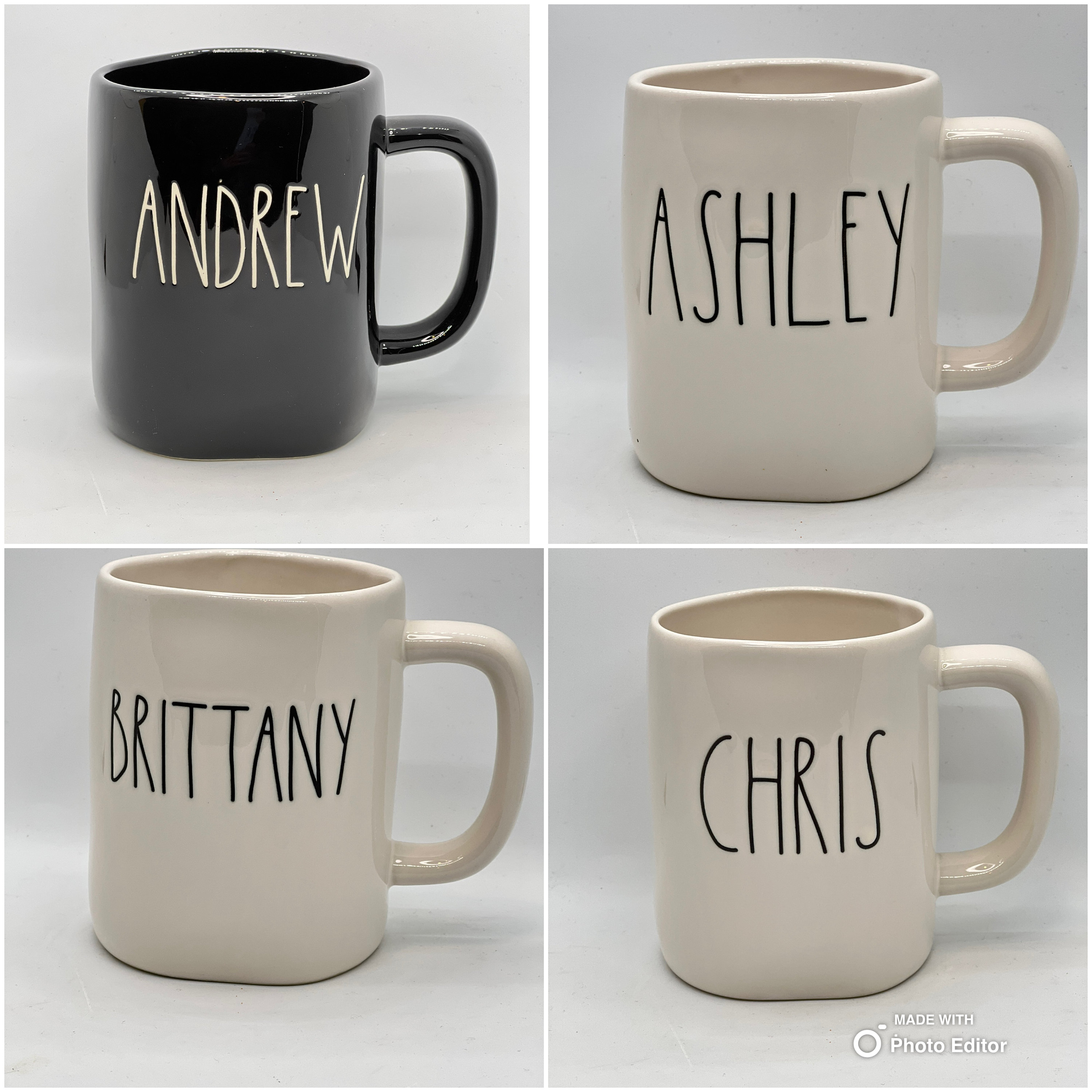 NAME MUGS Rae Dunn New Etsy