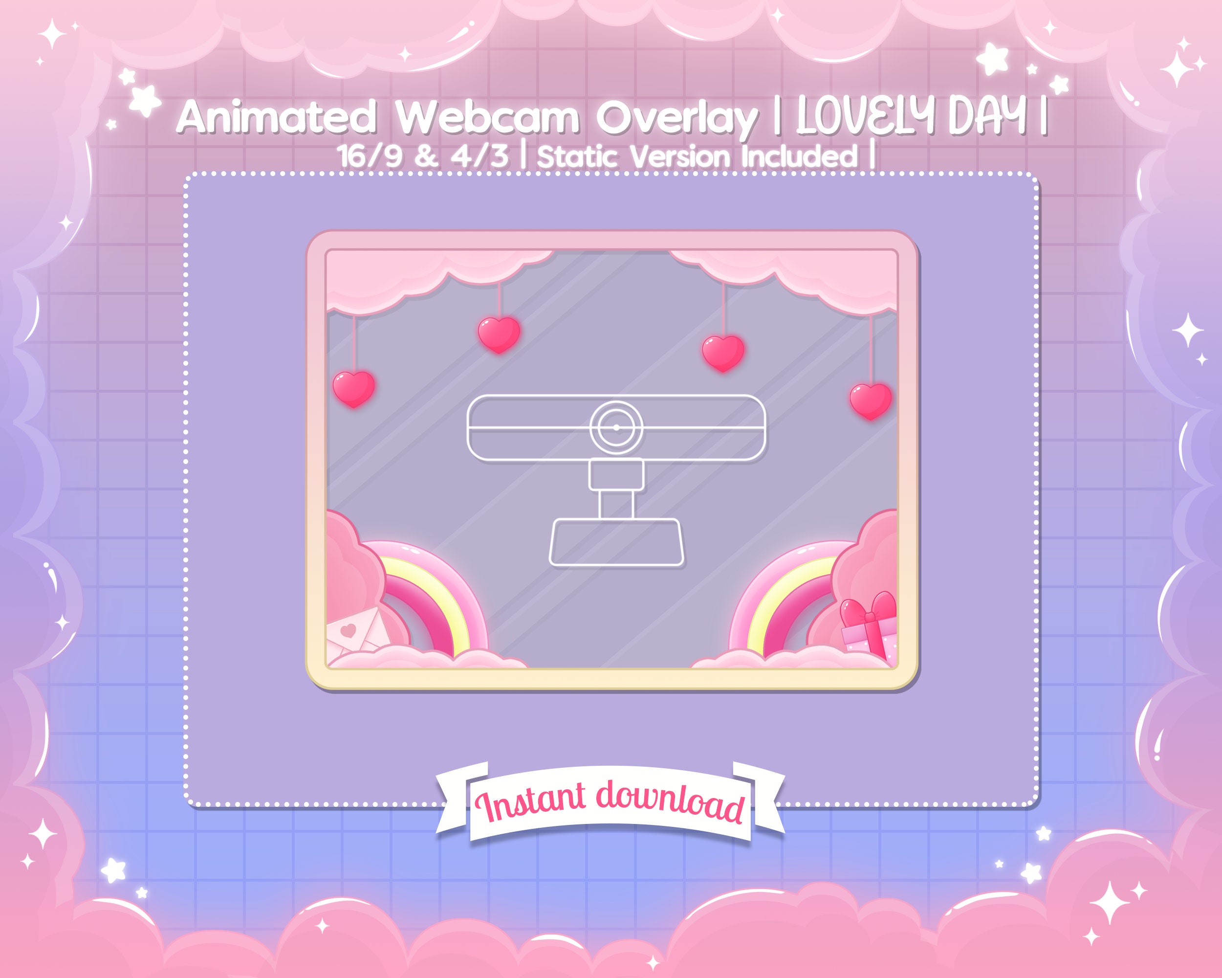 Animated Webcam Overlay 